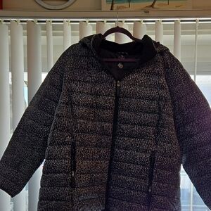 St. John's Bay Black and Purple Jacket